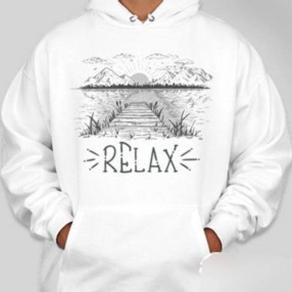 Custom Jack McDavid x Hanes Ultimate Cotton Pullover Hoodie Relax Mens Hoodie - Picture 1 of 2